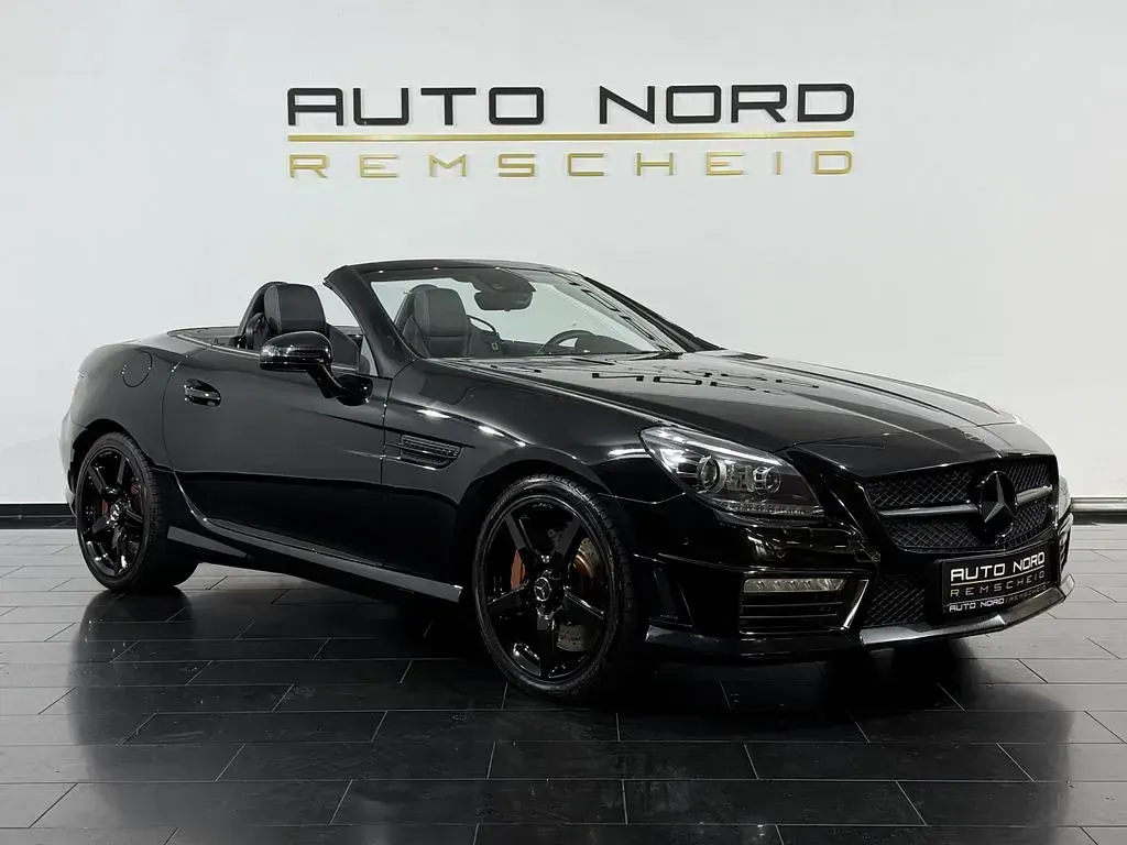 Gebraucht Mercedes SLK55 AMG AMG 421 PS (309 kW) 2012 Schwarz Cabrio
