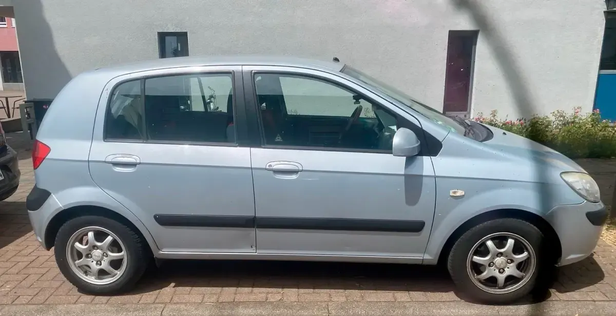 Gebraucht Hyundai Getz Edition 67 PS (49 kW) 2008 Silber Kleinwagen
