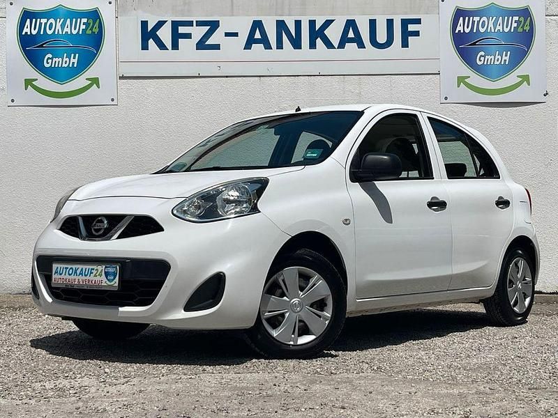 Weiß Gebraucht 2016 Nissan Micra Kleinwagen | 5.990 € (Fairer Preis) - Bild 1/4
