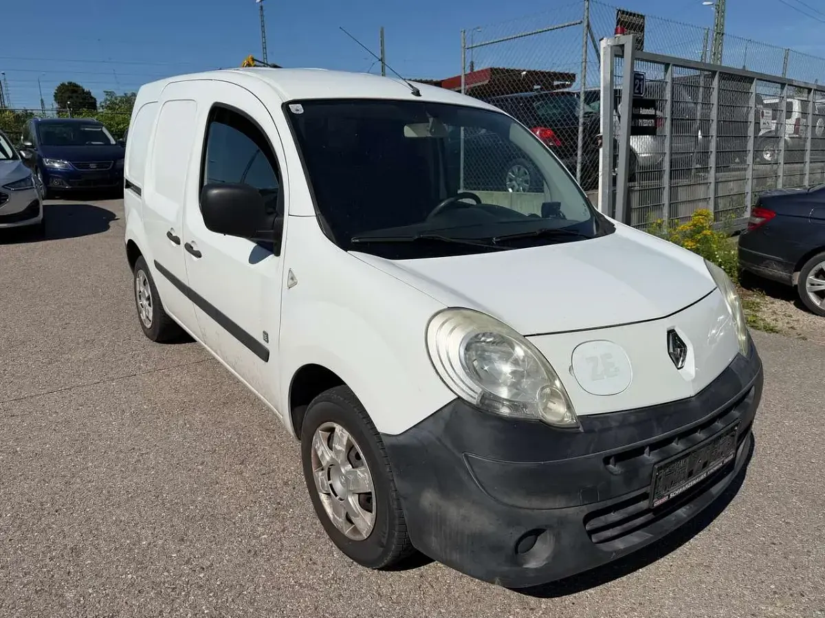 Gebraucht Renault Kangoo 44 kW (60 PS) 2012 Weiss Van / Kleinbus
