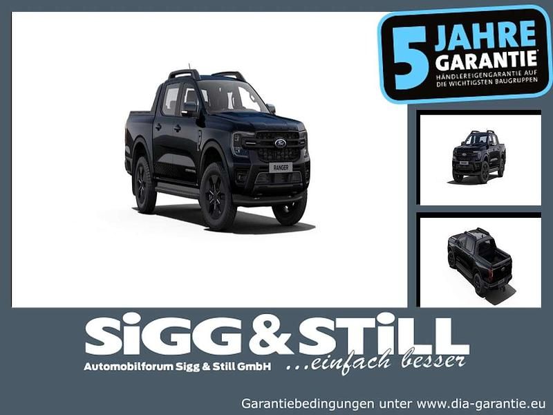Neu Ford Ranger 281 PS (206 kW) 2025 Agate black Pickup