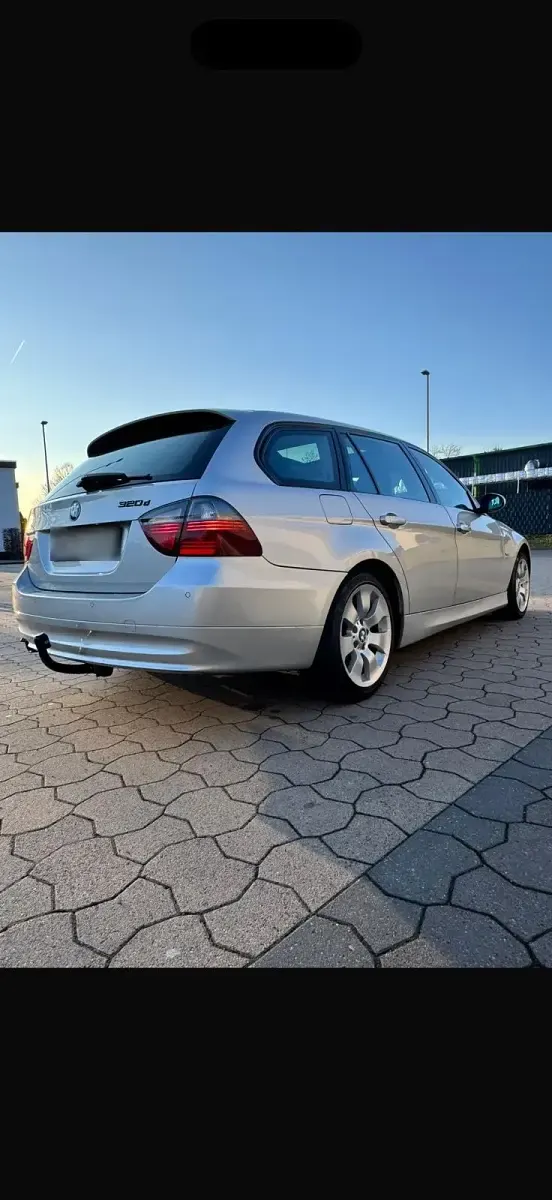 Gebraucht BMW 320 150 PS (110 kW) 2007 Silber Kombi