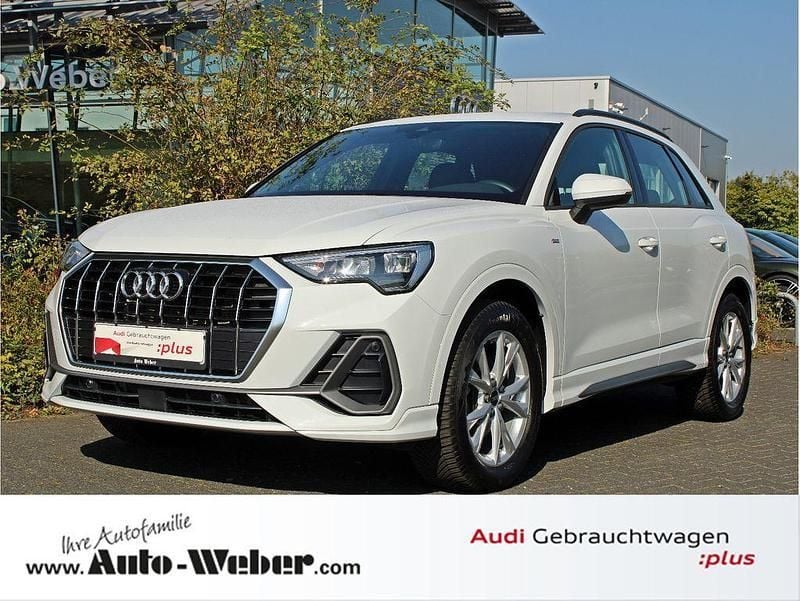 Gletscherweiß metallic Gebraucht 2024 Audi Q3 S-Line SUV | 38.950 € (Guter Preis) - Bild 1/3