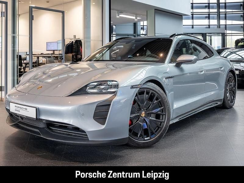 Silber Gebraucht 2023 Porsche Taycan GTS Sport Turismo Limousine | 85.800 € (Guter Preis) - Bild 1/4