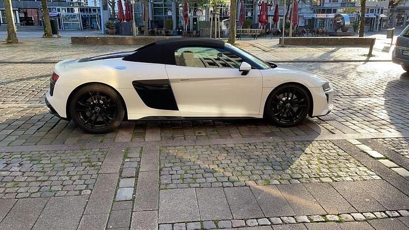 Gebraucht Audi R8 Spyder Performance 570 PS (419 kW) 2020 Weiß Cabrio