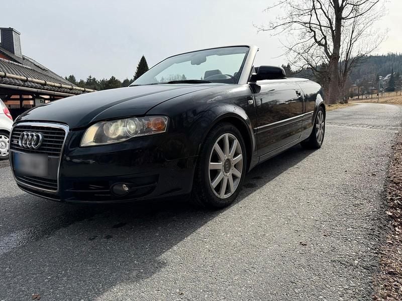 Gebraucht Audi A4 Cabriolet S-Line 140 PS (102 kW) 2006 Schwarz Cabrio