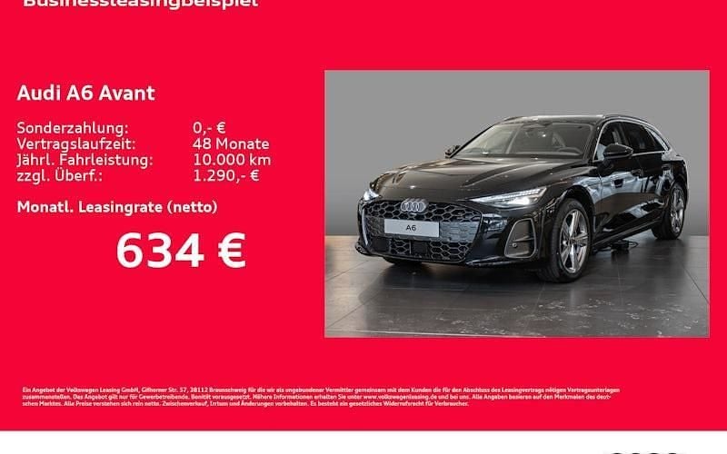 Novo Audi A6 Advanced Plus 204 HP (150 kW) 2025 Preto Carrinha