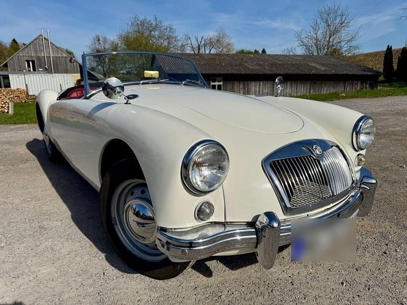 Second-hand MG MGA 72 CP (52 kW) 1959 Alb Cabrio