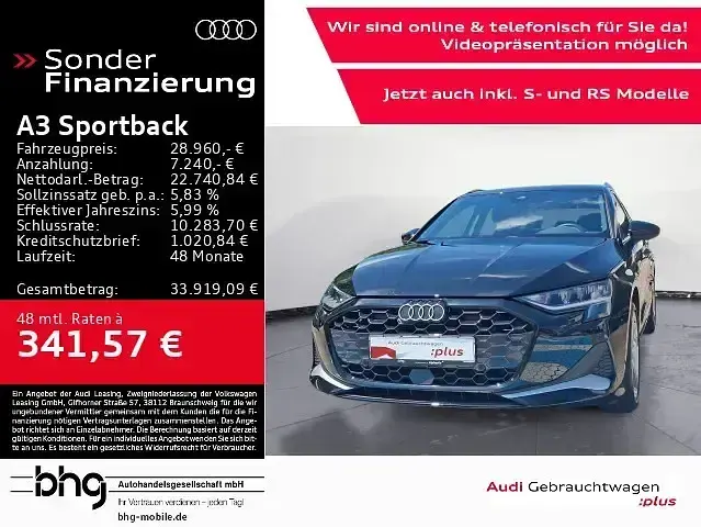 Gebraucht Audi A3 Advanced Plus 116 PS (85 kW) 2025 Limousine
