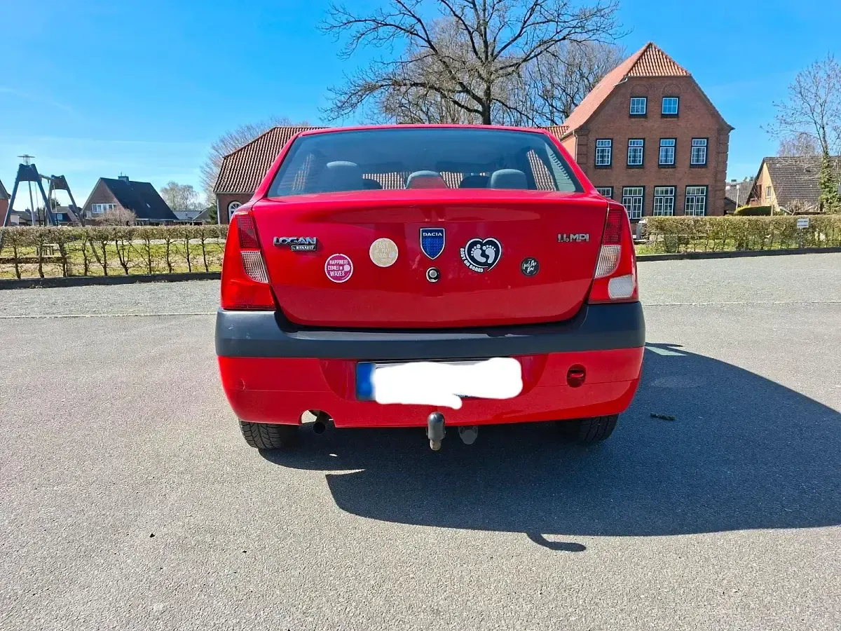 Gebraucht Dacia Logan 75 PS (55 kW) 2007 Rot Limousine