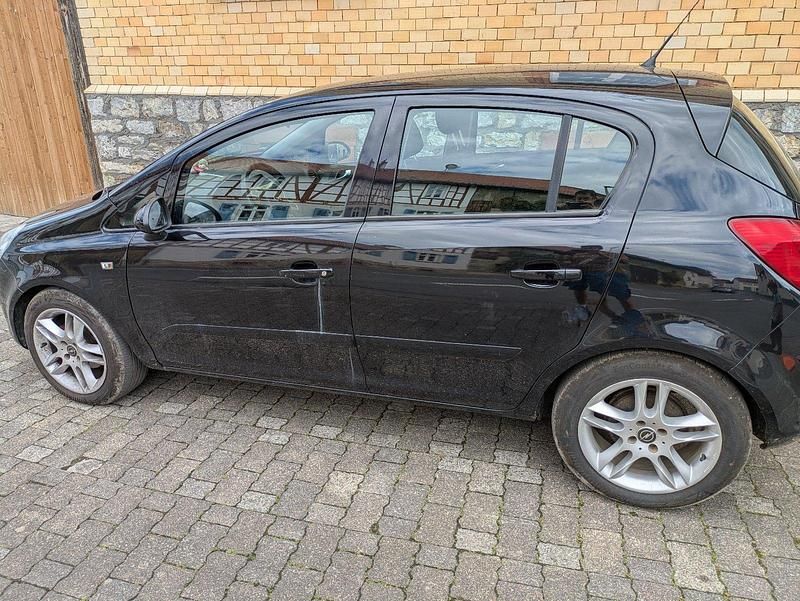 Schwarz Gebraucht 2007 Opel Corsa Kleinwagen | 3.500 € (Fairer Preis) - Bild 1/4