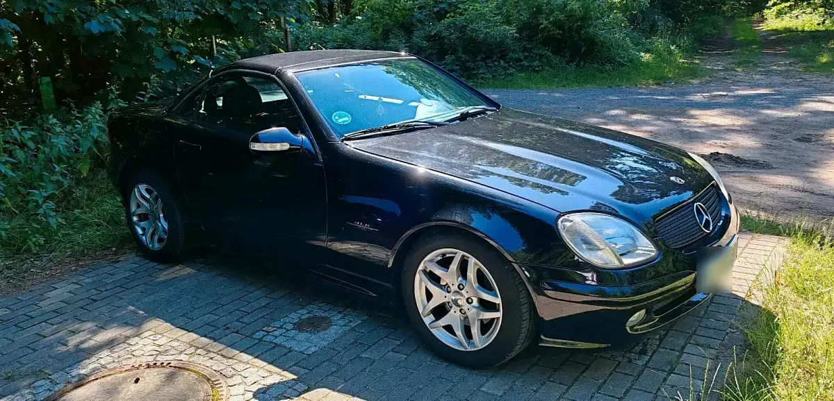 Gebraucht Mercedes SLK200 Edition 163 PS (119 kW) 2004 Schwarz Cabrio