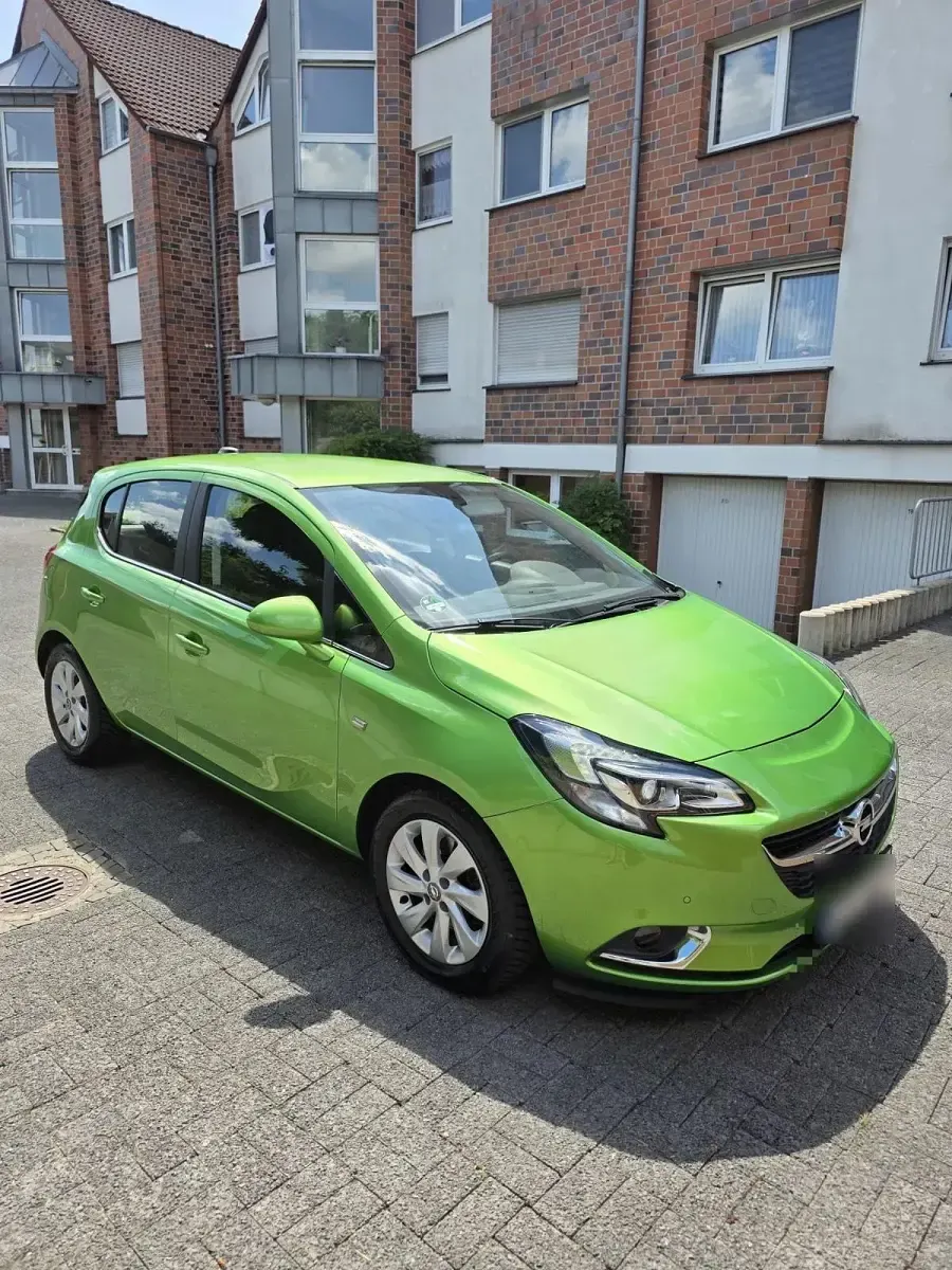Gebraucht Opel Corsa 90 PS (66 kW) 2017 Grün Kleinwagen