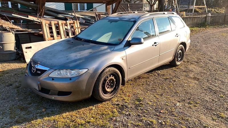 Silber Gebraucht 2003 Mazda 6 Kombi | 440 € (Superpreis) - Bild 1/4