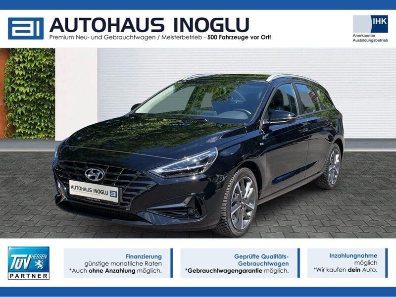 Schwarz abyss black / mic (metallic) Gebraucht 2024 Hyundai i30 Kombi | 21.350 € (Guter Preis) - Bild 1/4