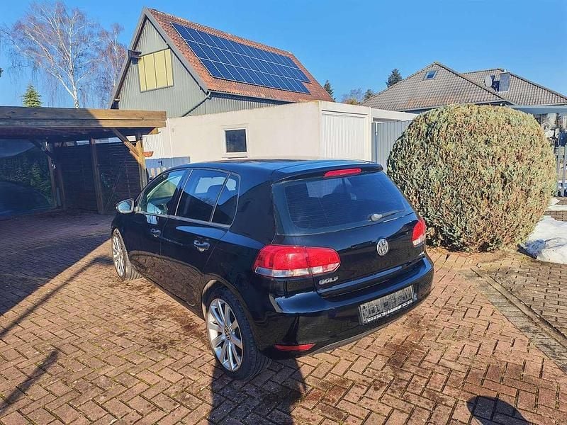 Gebraucht VW Golf VI Trendline 80 PS (58 kW) 2010 Schwarz Kleinwagen
