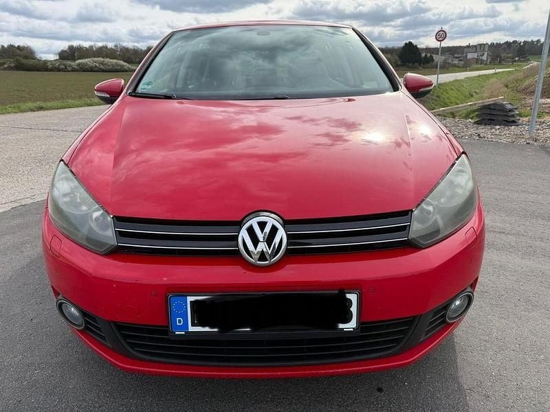 Gebraucht VW Golf VI Highline 160 PS (117 kW) 2010 Rot Kleinwagen