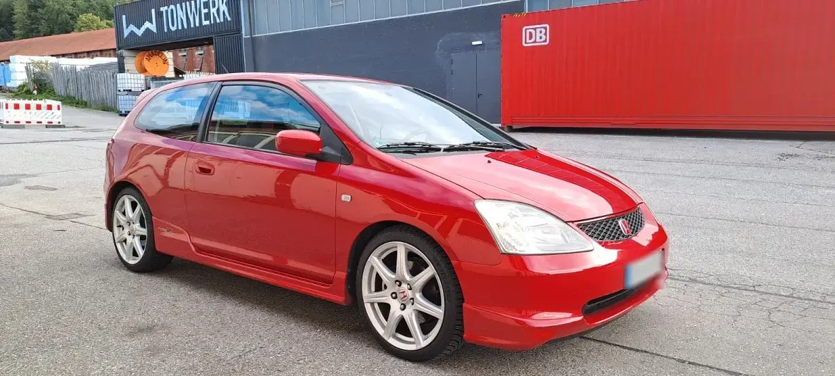 Gebraucht Honda Civic 220 PS (161 kW) 2002 Rot Limousine