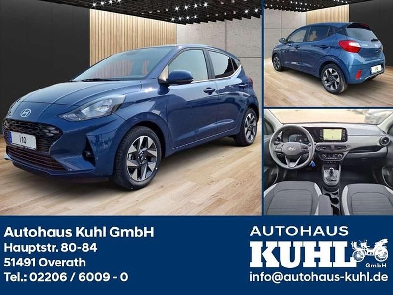 Blau (vibrant blue) Gebraucht 2025 Hyundai i10 Kleinwagen | 21.488 € (Etwas zu teuer) - Bild 1/4