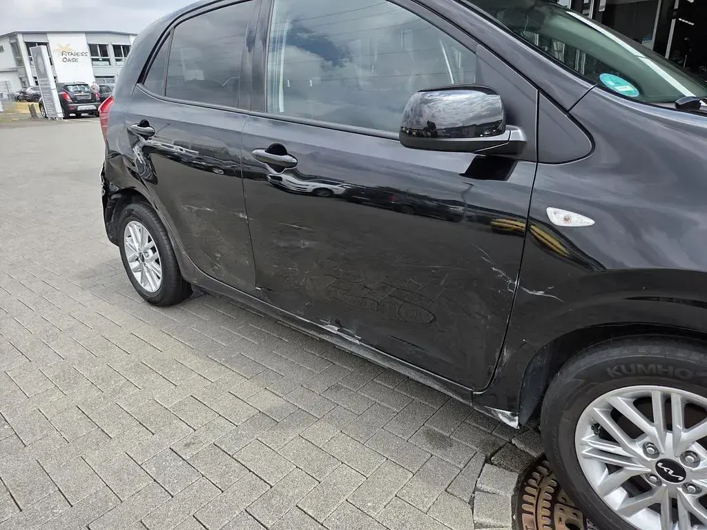 Gebraucht Kia Picanto DREAM-TEAM Edition 84 PS (61 kW) 2021 Schwarz Kleinwagen