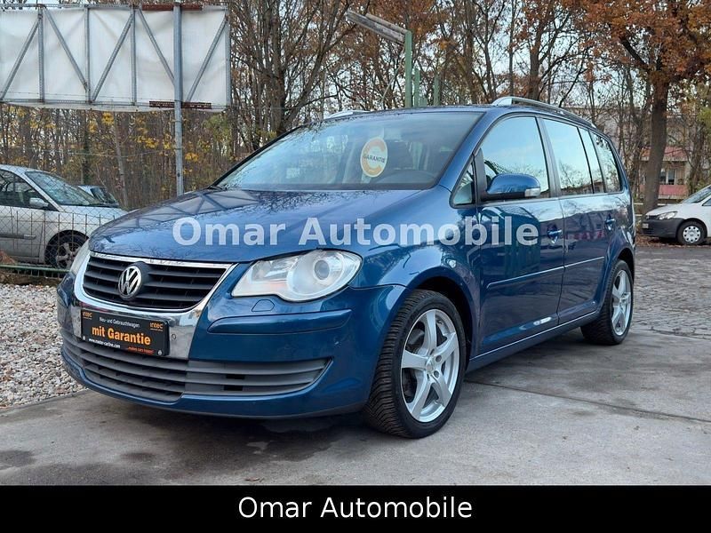 Gebraucht VW Touran Trendline 140 PS (102 kW) 2007 Blau Van / Kleinbus