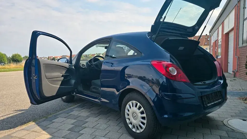 Gebraucht Opel Corsa 60 PS (44 kW) 2009 Blau Kleinwagen