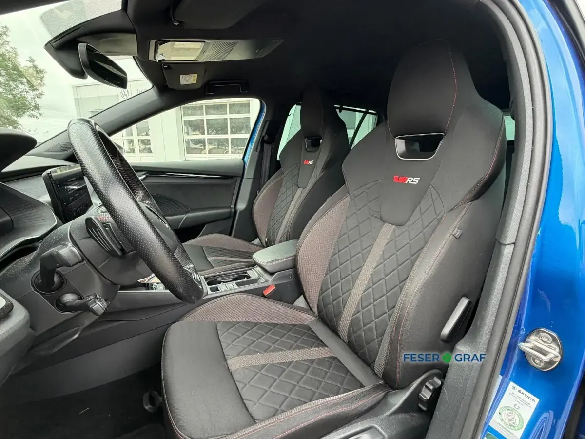 Gebraucht Skoda Octavia RS 200 PS (147 kW) 2021 Raceblau metallic Kombi