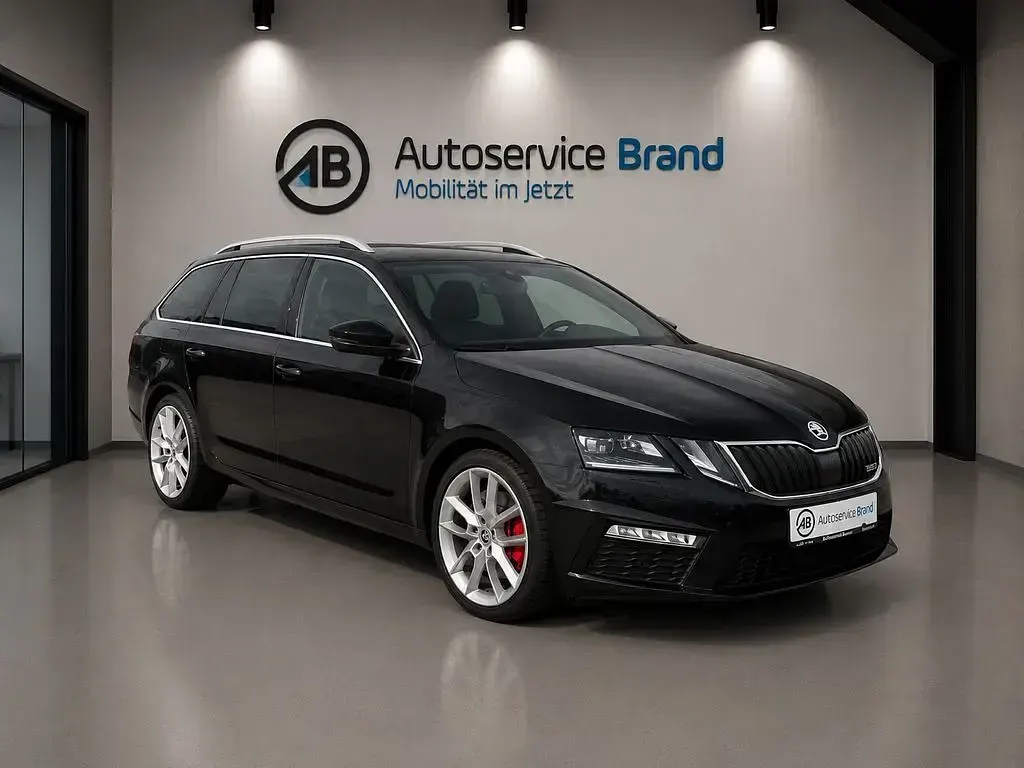 Gebraucht Skoda Octavia RS 230 PS (169 kW) 2018 Schwarz Kombi