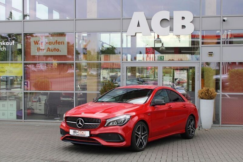 Rot Gebraucht 2017 Mercedes CLA250 AMG Limousine | 22.900 € (Fairer Preis) - Bild 1/4