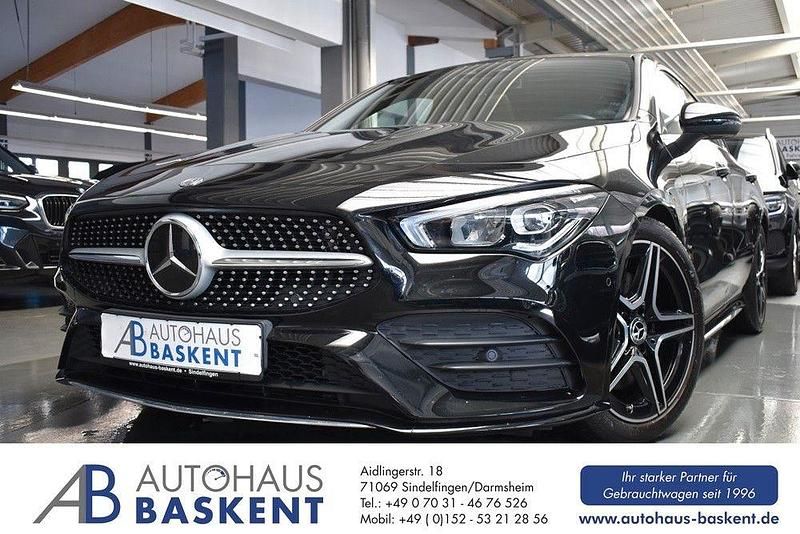 Schwarz Gebraucht 2020 Mercedes CLA220 Shooting Brake AMG line Kombi | 31.490 € (Fairer Preis) - Bild 1/4