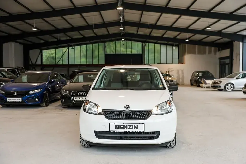 Gebraucht Skoda Citigo Active 60 PS (44 kW) 2014 Weiß Kleinwagen