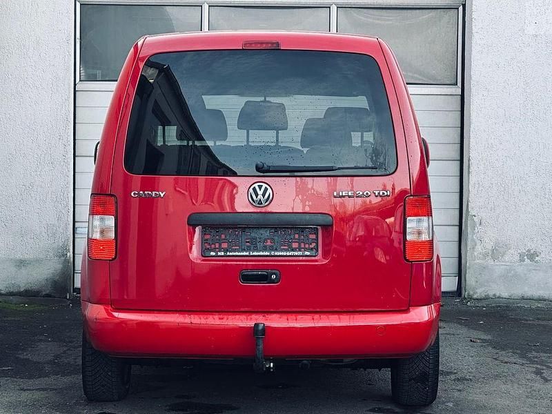Gebraucht VW Caddy Life 140 PS (102 kW) 2009 Rot Van / Kleinbus