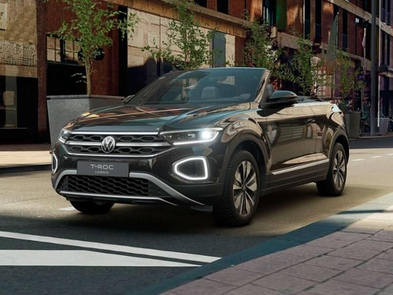Gebraucht VW T-Roc Cabriolet Goal 116 PS (85 kW) 2025 Schwarz Cabrio