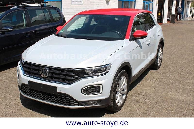 Silber Gebraucht 2019 VW T-Roc Sport SUV | 19.499 € (Guter Preis) - Bild 1/4