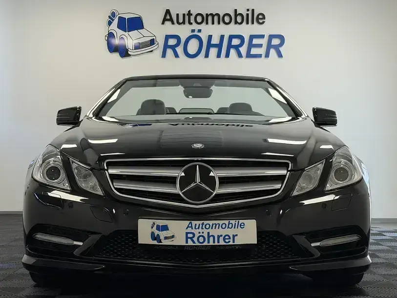 Gebraucht Mercedes E500 AMG line 408 PS (300 kW) 2012 Schwarz Cabrio