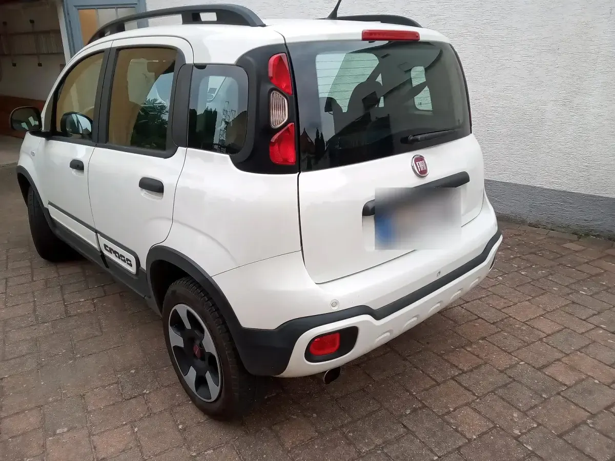 Gebraucht Fiat Panda Cross Cross 69 PS (50 kW) 2017 Weiß Kleinwagen