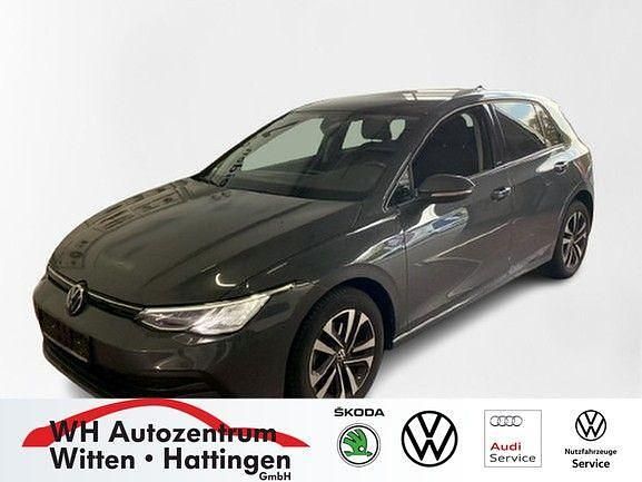 Delfingrau metallic Gebraucht 2021 VW Golf VIII United Limousine | 17.947 € (Fairer Preis) - Bild 1/3