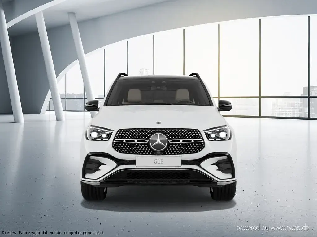 Gebraucht Mercedes GLE350 AMG line 197 PS (144 kW) 2024 Unilack polarweiß SUV