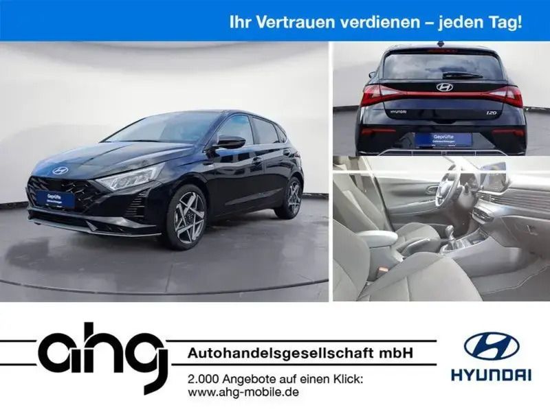 Phantom black / met Gebraucht 2024 Hyundai i20 Limousine | 19.990 € (Fairer Preis) - Bild 1/1