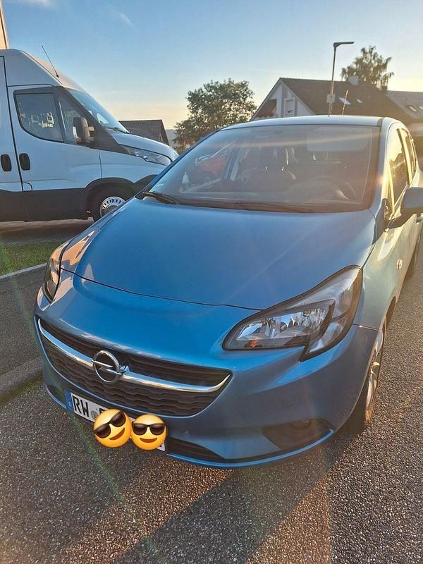 Blau Gebraucht 2018 Opel Corsa Kleinwagen | 9.250 € (Fairer Preis) - Bild 1/4