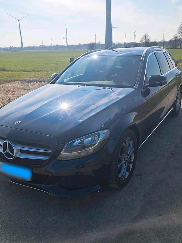 Gebraucht Mercedes C180 116 PS (85 kW) 2017 Blau Kombi