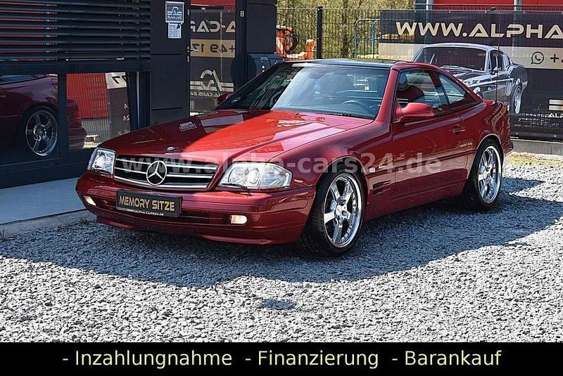 Gebraucht Mercedes SL320 224 PS (164 kW) 1998 Rot Cabrio