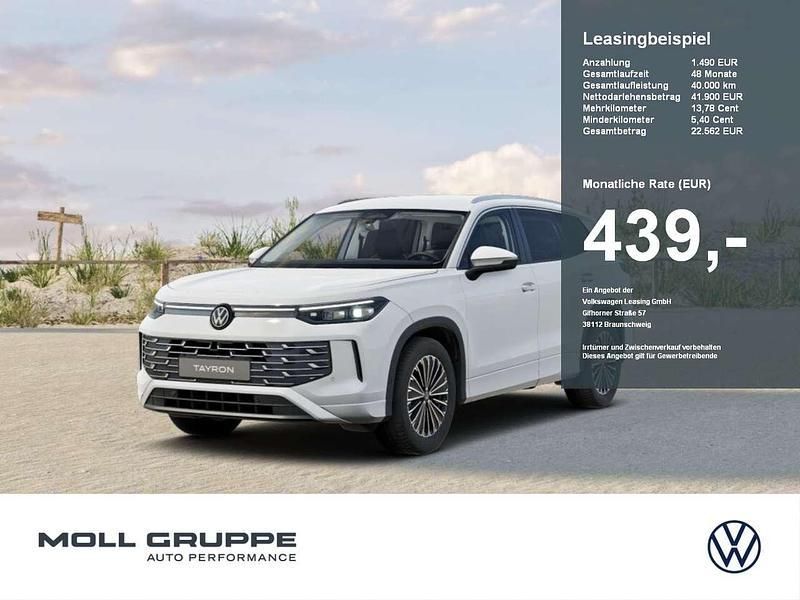 Pure white Neu 2025 VW Tayron Elegance SUV | 53.999 € (Teuer) - Bild 1/2
