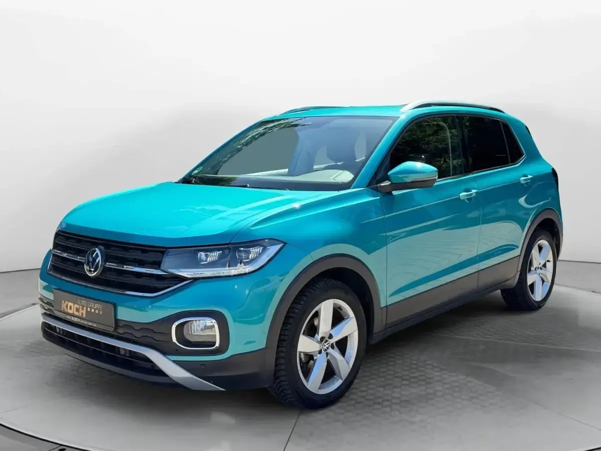 Gebraucht VW T-Cross Style 111 PS (81 kW) 2022 Makenatürkis metallic SUV