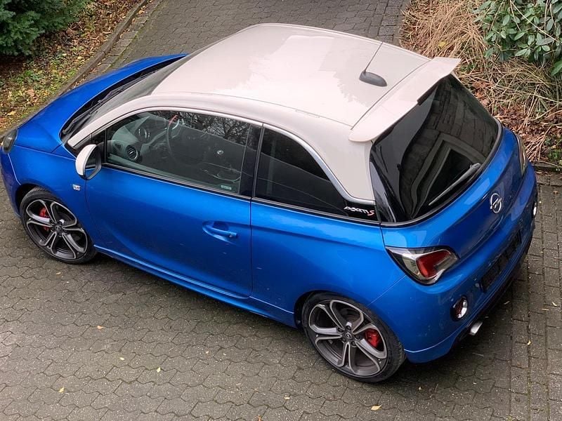 Blau Gebraucht 2017 Opel Adam Kleinwagen | 11.500 € (Guter Preis) - Bild 1/4
