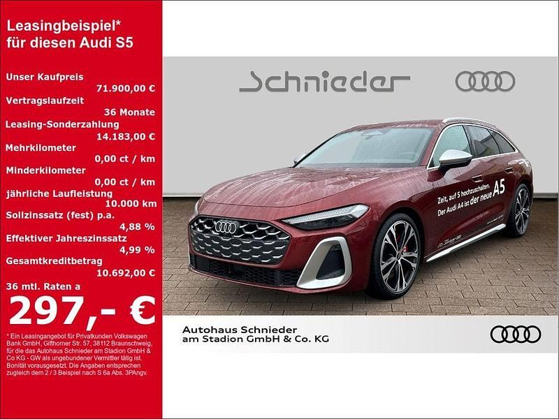 Rot Gebraucht 2025 Audi S5 Sport Kombi | 71.900 € (Superpreis) - Bild 1/4