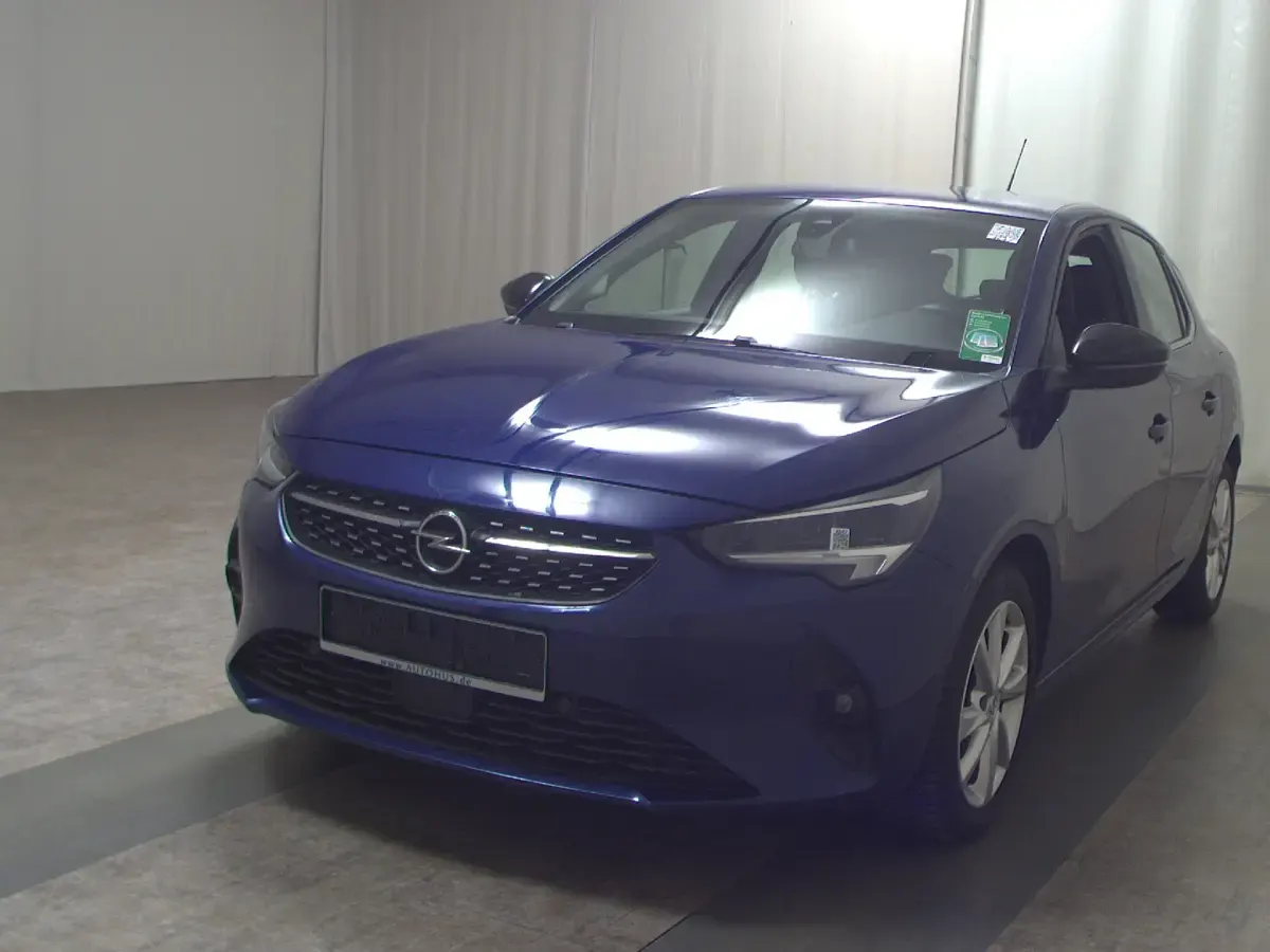 Używany Opel Corsa Elegance 101 KM (74 kW) 2021 Niebieski Hatchback