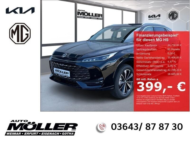 Schwarz Neu 2025 MG HS Luxury SUV | 34.750 € (Guter Preis) - Bild 1/4