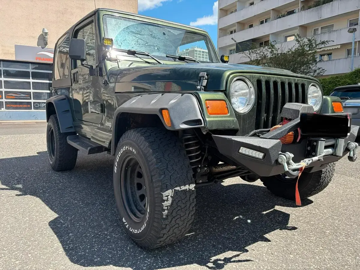 Gebraucht Jeep Wrangler Sahara 1998 Grün SUV