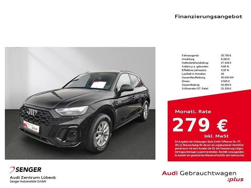 Mythosschwarz metallic Gebraucht 2021 Audi Q5 Ambiente SUV | 35.780 € (Fairer Preis) - Bild 1/4
